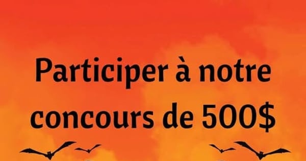 Concours Spirit Halloween Quebec