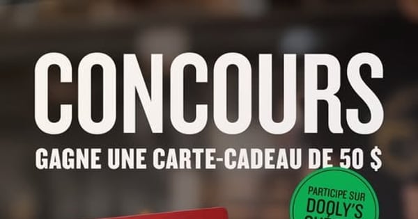 Concours Dooly's Québec