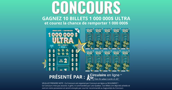 Concours Gagnez 4 Billets Célébration 2026