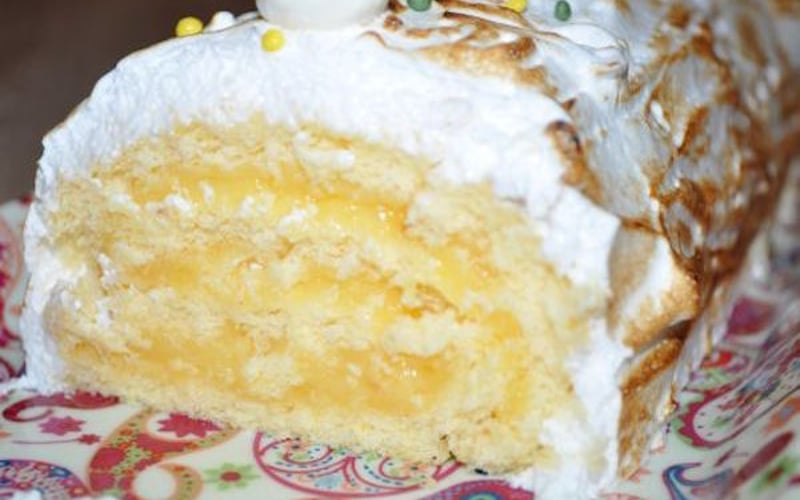 Buche Facon Tarte Au Citron Meringuée