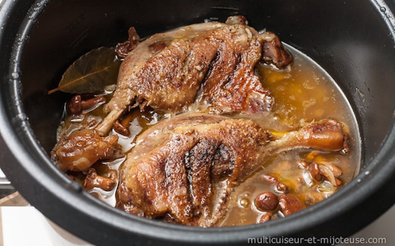 Cuisses de Canard Confites au Multicuiseur