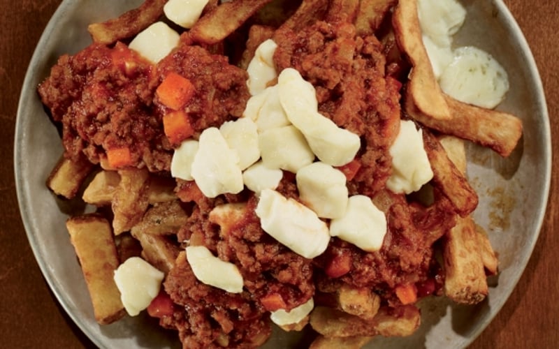 Poutine Italienne au Fromage en Grains