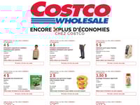 Première page de Rabais Costco