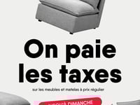 Première page de Circulaire Meubles RD