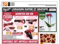 Première page de Circulaire Home Depot