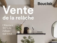 Première page de Circulaire Bouclair