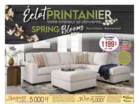 Première page de Circulaire Meubles Gilles Émond - Éclat printanier