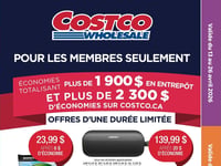 Première page de Carnet Rabais Costco