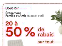 Première page de Circulaire Bouclair