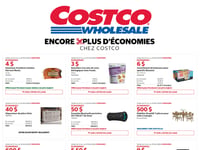 Première page de Rabais Costco