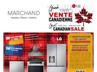 Première page de Circulaire Meubles Marchand - Vente Canadienne