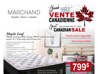 Première page de Circulaire Meubles Marchand - Matelas