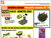 Première page de Circulaire Home Depot