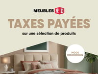 Première page de Circulaire Meubles RD
