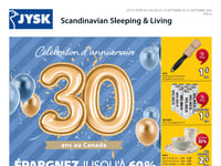 Afficher Circulaire Jysk Première page de Circulaire Jysk