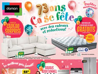 Afficher Circulaire Meubles Domon Première page de Circulaire Meubles Domon