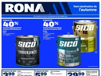 Afficher Circulaire Rona Première page de Circulaire Rona