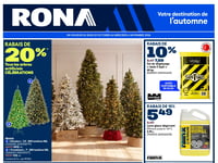 Afficher Circulaire Rona Première page de Circulaire Rona