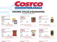 Première page de Rabais Costco