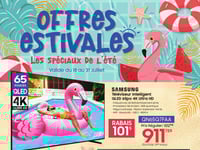 Première page de Circulaire Meubles Gilles Émond - Offres estival