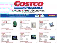 Première page de Rabais Costco