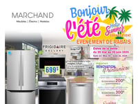 Première page de Circulaire Meubles Marchand - Bonjour l'Été