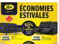 Première page de Circulaire Meubles Léon