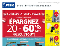 Première page de Circulaire Jysk