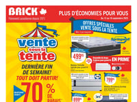 Première page de Circulaire Brick