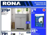 Première page de Circulaire Rona