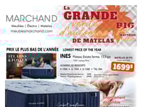 Première page de Circulaire Meubles Marchand - Matelas