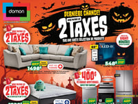 Première page de Circulaire Meubles Domon