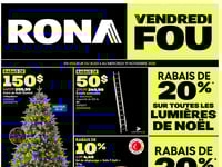 Première page de Circulaire Rona - Vendredi Fou