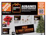 Afficher Circulaire Home Depot - Solde du Vendredi Fou Première page de Circulaire Home Depot - Solde du Vendredi Fou