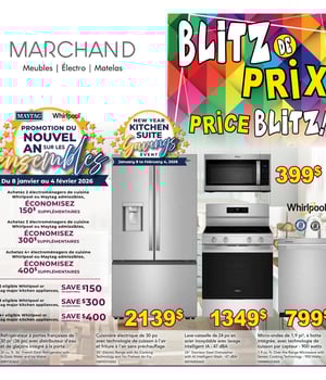 Première page de Circulaire Meubles Marchand