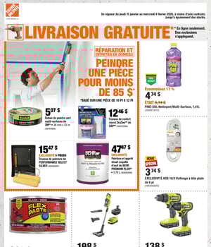 Première page de Circulaire Home Depot