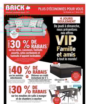 Première page de Circulaire Brick