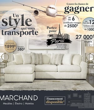 Première page de Circulaire Meubles Marchand