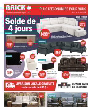 Première page de Circulaire Brick