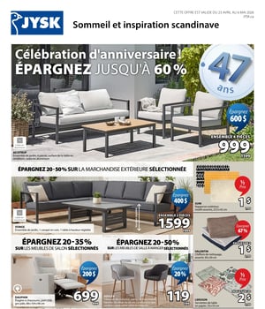 Première page de Circulaire Jysk