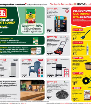 Première page de Circulaire Home Hardware - Centre de Rénovation
