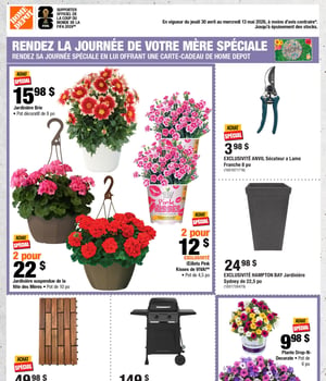 Première page de Circulaire Home Depot