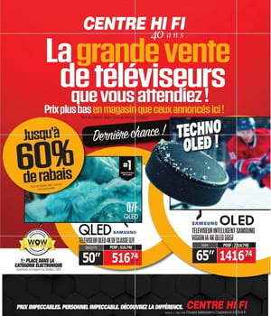 Première page de Circulaire Centre HI-FI