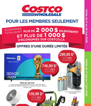 Première page de Circulaire Costco