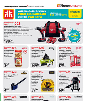 Première page de Circulaire Home Hardware