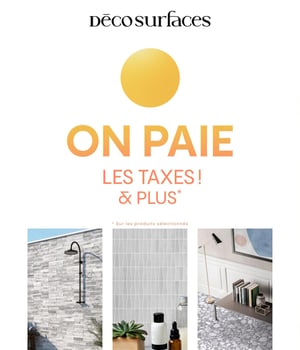 Première page de Circulaire Déco Surfaces