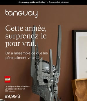 Image Promotionnelle: À tous les pères qui méritent le meilleur.