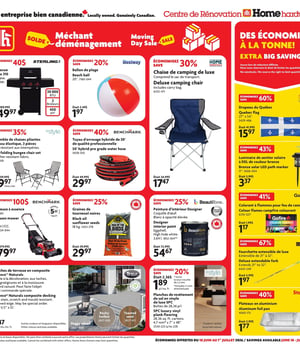 Première page de Circulaire Home Hardware - Centre de Rénovation