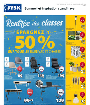 Première page de Circulaire Jysk