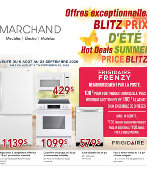 Première page de Circulaire Meubles Marchand